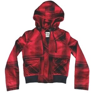 Old Navy Buffalo Plaid Coat Kids